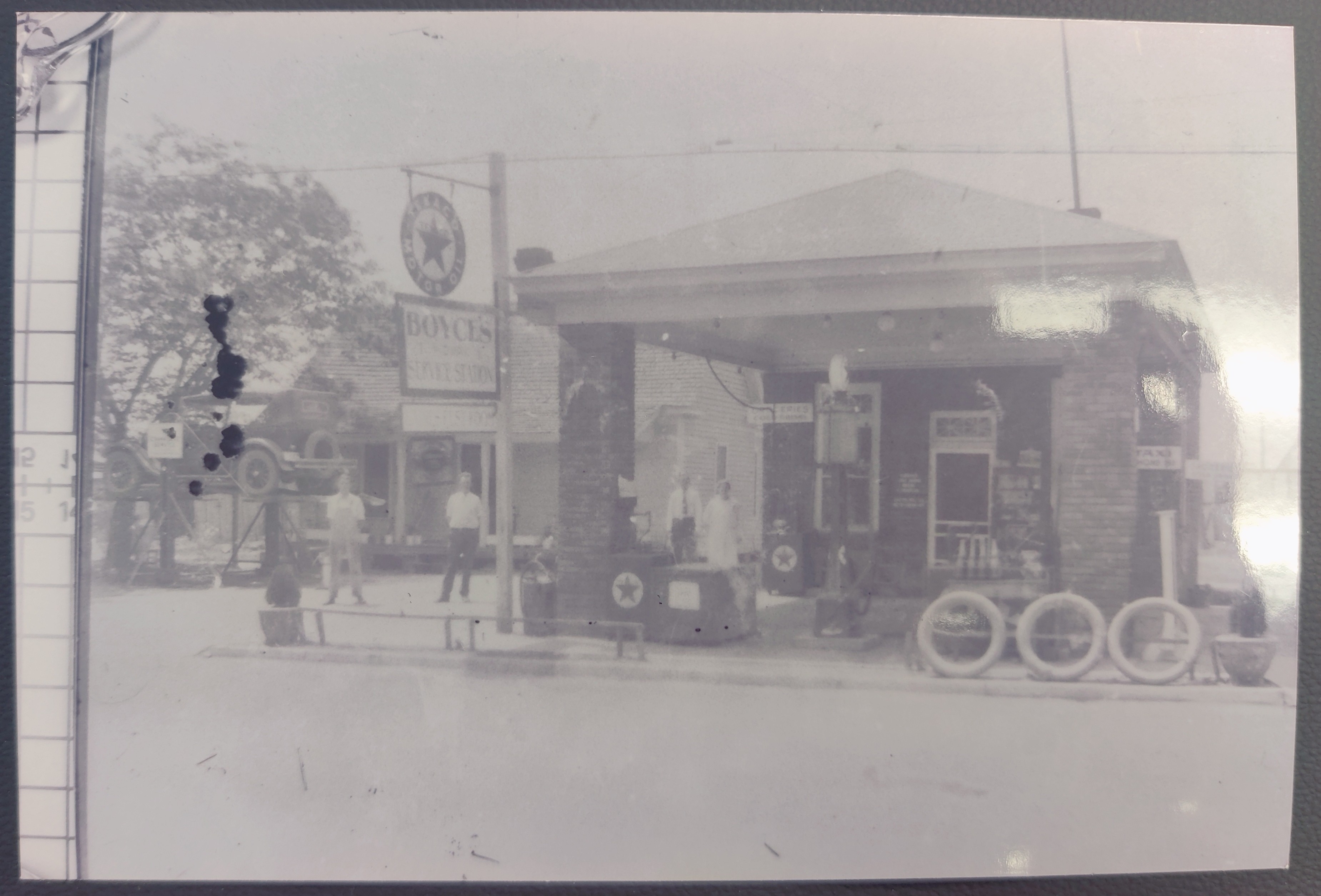 Photograph Boyce's Service Station · Greer Heritage Museum collection · Greer Heritage Museum